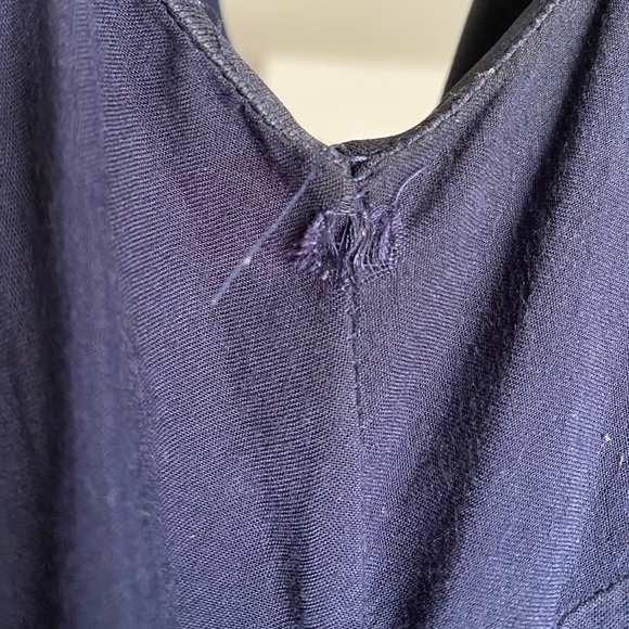 Monteau Boho Navy Blue Dress - Picture 4 of 4